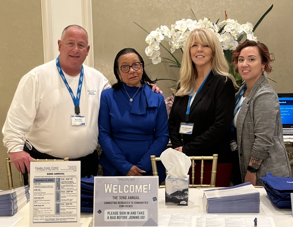 Group photo of the staff members of CCCADA at the 32nd Annual Connecting Resources to Communities Conference